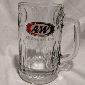 🎬 A & W  All American Food Glass Mug